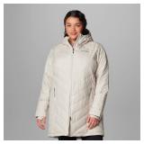 NEW $210 (1XL) Columbia Women's Plus Long Jacket