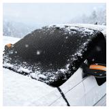 New Car Windshield Snow Cover, Windshield Cover...