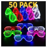 NEW $66 50PC LED Party Glasses Set-6 Colours