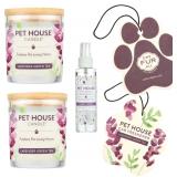 NEW $77 5PC All Fur Pet House Candle Set