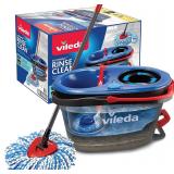 New $65 SEALED Vileda RinseClean Spin Mop &...