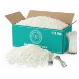 OPENED $288 Hearts & Crafts Natural Soy Wax -...