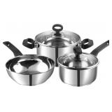 New $118 Vinod Stainless Steel Cookware Set-3...
