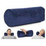 NEW $61 13' Bamboo Round Cervical Roll Pillow