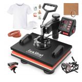 $260 Heat Press, Lya Vinyl 5 in 1 Heat Press
