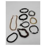 Bracelet & Necklace Jewelry Lot (9PCS)
