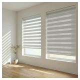 New $123 Foiresoft Cordless Zebra Blinds, Light...