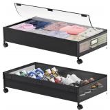 NEW $58 2 Pack Under Bed Storage