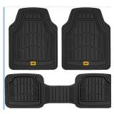 $86 BDK Auto CAMT-1003-BK: Cat Short Trim 3Pc Mats