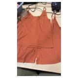 NEW (Small) 3pk Bronze/Orange Tank Top Bundle