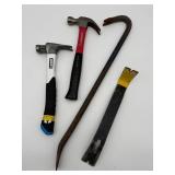 Hammers & Pry Bars Demolition Tool Set (4 Pieces)