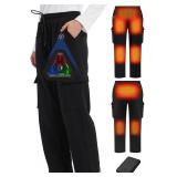 NEW $120 (XXL) Unisex Heated Pants w/Battery