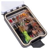 New 36 pcs Fly Fishing Flies Kit, Hand Tied...