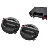 New $75 2 Pack 8' Glass Suction Cups To Lift...