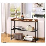 New Oak Console Table