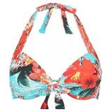 NEW (small) Ocean Blues Women's Push Up Bikini Top