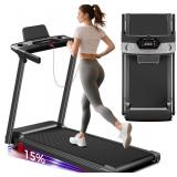 SEALED $272 Treadmill with Incline 3-in-1...