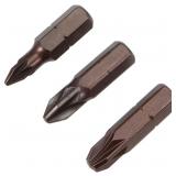 NEW 3PK Shank Magnetic Screwdriver Bits (25mm)