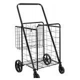 NEW $76 Foldable Shopping Utility Cart