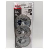 DYR SuperPro 4-1/2' Diamond Blade Set (New Sealed)