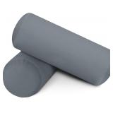 New $44 SAHARBEDDINGS 2 PC Cervical Neck Roll...