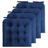 4 Pack Chair Cushions for Dining Chairs