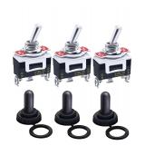 NEW 3Pcs Heavy Duty Rocker Toggle Switch