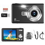 B/New $89..4K Digital Camera W/16X  Zoom