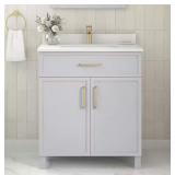 NEW $500 Single Sink Freestanding Bath Vanity