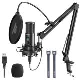 New $92 USB Microphone with One-Touch Mute and...