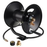 NEW $180 (150'x3/8') Pressure Washer Hose Reel