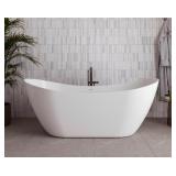 NEW $770 (71') Streamline Freestanding Tub -White