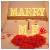 Used $50 MARRY ME LED Light, Will You Marry Me...