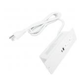 NEW 5-in-1 4.9FT Recessed Power Strip