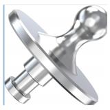 $110 Plate Hitch Ball | 2-5/16'' Fifth-Wheel