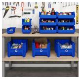 New $47 1 Stackable Open-Front Recycling Bin...