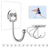 NEW 12PK (L) Heavy Duty Adhesive Hooks up to 44LBS
