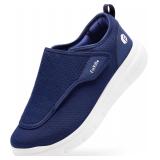 B/New.$95.FitVille Diabetic Mens Slippers Sz 12.