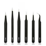 6pcs Precision Tweezers Set
