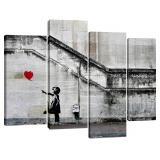 NEW $100 (12'x24', 4 Pcs) Canvas Wall Art