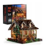 NEW $170 Funwhole Wood-Cabin Building Blocks