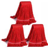 NEW $57 3PK Universal Heavy Duty Mop Heads