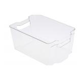 NEW (12.36x8.35x5.75') 2 pk Medium Plastic Bins