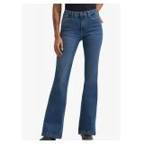 $105..Ofluck Womens High Rise Flared Jeans Sz R-12