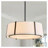 SEALED $110 SHRINE Lighting Drum Chandeliers,...