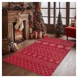(48x71) Christmas Area Rug