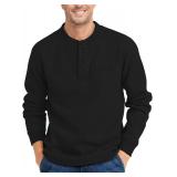 New $30 Anelune Long Sleeve Henley Shirts for...