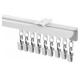 $53 Ceiling Curtain Track Set - Ceiling Mounted