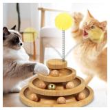 New $39 Cat Ball Track Toy,Kitty Toys...