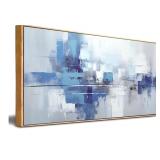 $149 With solid wood frame abstract Wall Art
